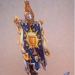 Bretonnian Paladin Battle Standard by Inquisitor