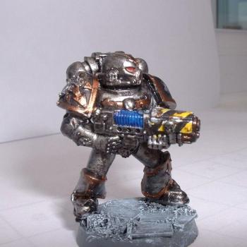 Iron Warriors, Chaos space marine. by danjones87