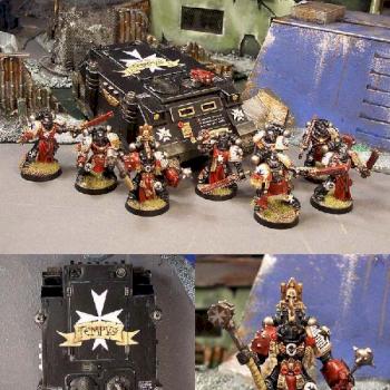 Black Templar Crusader Squad 2 by Sonny