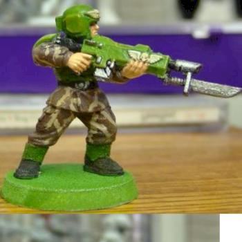 Imperial Guard Cadian Infantry by Caedar