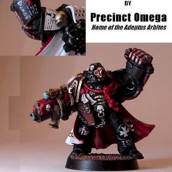 Black Templars Castellan by precinctomega