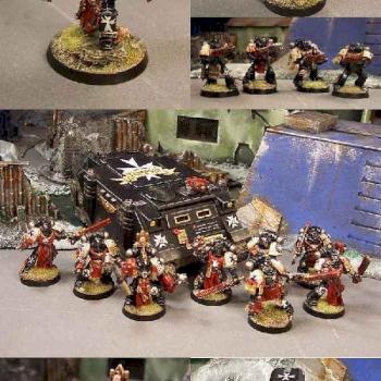 Black Templar Army by Sonny
