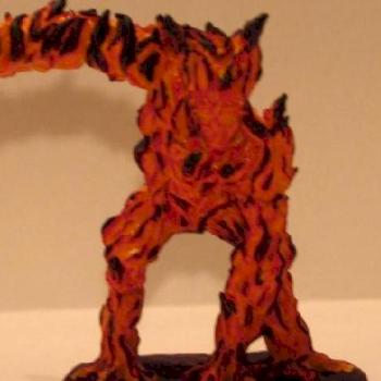 Fire Elemental by Sangdrax