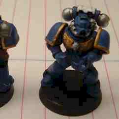 Ultramarines Tactical Marines by Steev