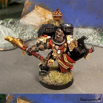 Black Templar Chaplain by Sonny