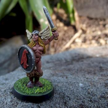Female Barbarian Randgrior by Count Von Bruno
