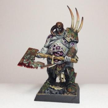 Chaos Nurgle Lord by Rumblotron