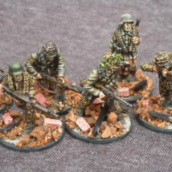 Waffen SS Grenadiers by Volley Fire