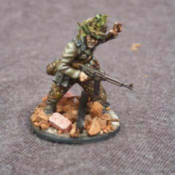 Waffen SS Grenadiers by Volley Fire