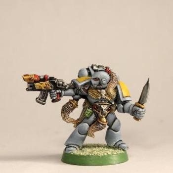 Space Wolves Wolf Guard with Bolter by austinio