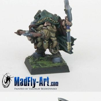 Dwarf Master Pathfinder by MadFlyArtStudio