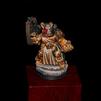 Imperial Fists Sternguard Veteran by AkhRa