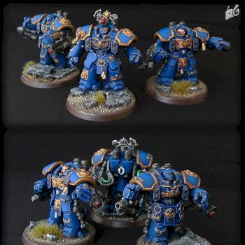 Ultramarine Centurions by GoblinArt