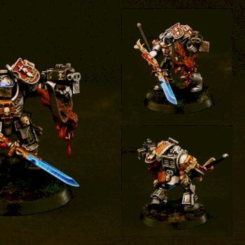 Grey Knights Grand Master with Halberd by War and Paint