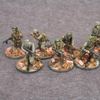 Waffen SS Grenadiers by Volley Fire
