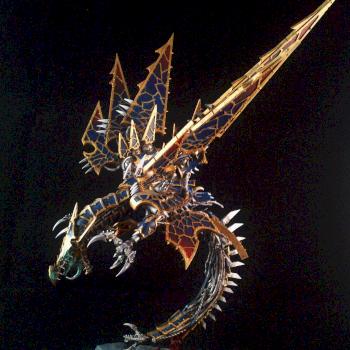 Yurlungur - Thousand Sons Heldrake by Mâhar Lankôth