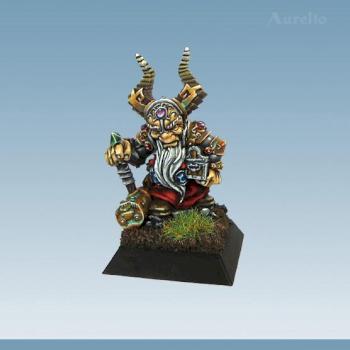 Dwarf Lithomancer by aurelio
