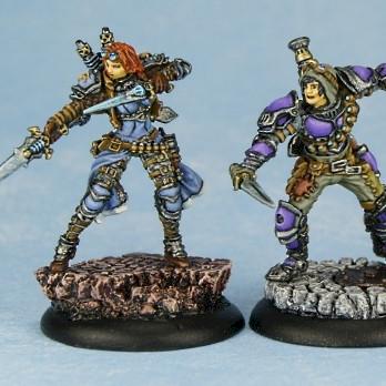 Lt. Jakes and Gastone Cross, Kickstarter sculpts by icemansk