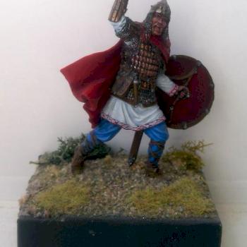 Warrior. Kievan Rus', late 10th to mid-11th century by Forestwalk