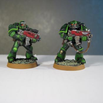 Space marines by Sanper