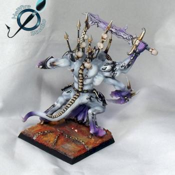 Deamon Prince of Slaanesh by HellfireStudio