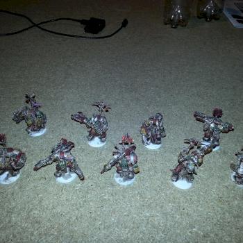 Ork Nobz Bosse by okra