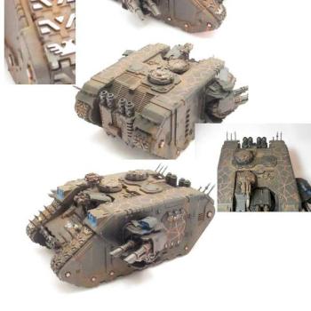 LAND RAIDER CHAOS SPACE MARINES by JAVITO
