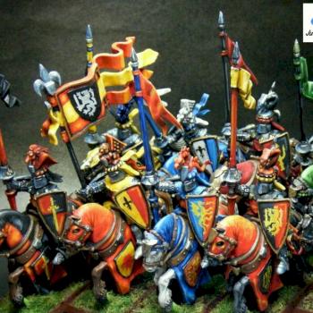 Regimiento bretonia Warhammer fantasy by Juanchopinta