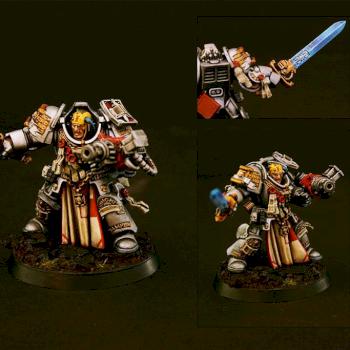 Grey Knights Grand Master with Psycannon by War and Paint