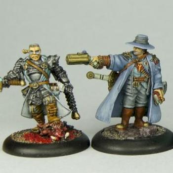 Mercs and a Minion for Warmacine by icemansk