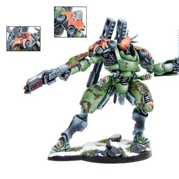 Scarface & Cordelia, Mercenary Armored Team by Mens Paints Studio