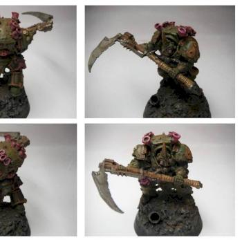 TYPHUS HERALD OF NURGLE CHAOS by JAVITO