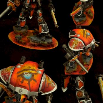 Imperial Knight Chaos Symbols by tattooman