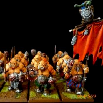 Warhammer Ogre Kingdoms - Ogres by darkpegasusmini