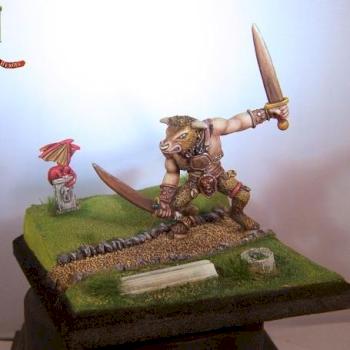 Duel Wield Minotaur by Bossco101