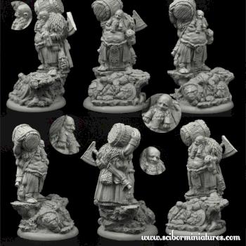 Dwarf 54mm by Scibor