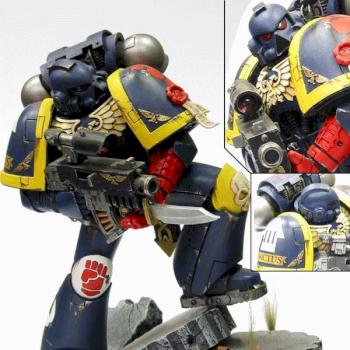 Forgeworld Largescale Space Marine by Pertinax