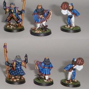 Blood Bowl Human Coaching Team by miniaturz