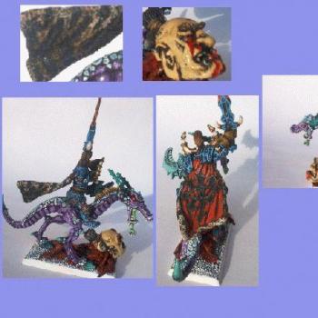 Chaoslord on Slaaneshsteed by Archaos