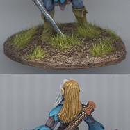 Liriel, Elven bard by Reaver
