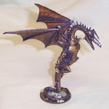 amythest dragon by T. Mack