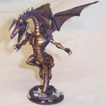amythest dragon by T. Mack