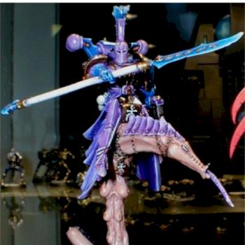 40K Emperors children lord on steed of slaanesh by DavidB