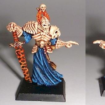Chaos Champion with Bone Armor by miniaturz