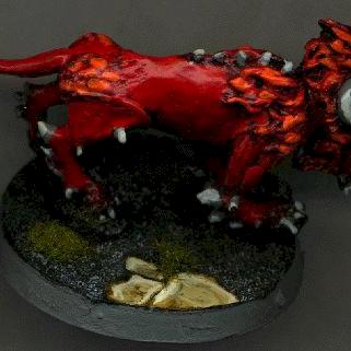 Flesh Hound of Khorne by dxmechanicus