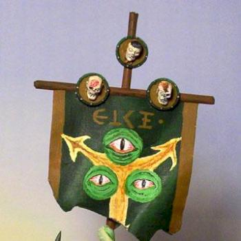 Nurgle Standard Bearer by sashowal