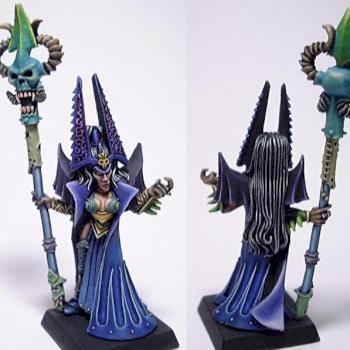 Dark Elf Sorceress by Alien