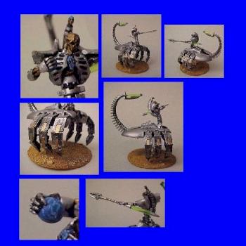 Necron Lord Conversion by MasterShake