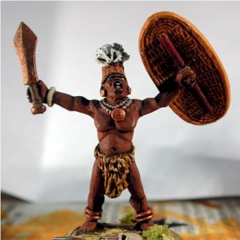 African Chief from Wargames Foundry by CasualX