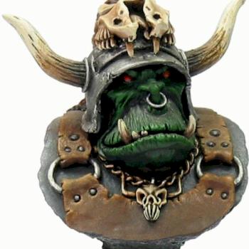 Orc Warlord Bust by Pertinax